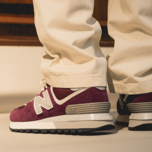 Giay New Balance U574LG AA 'Burgundy' U574LGAA