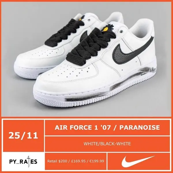 G-Dragon's PEACEMINUSONE x Air force 1 "Para-Noise 2.0" se duoc ra mat som vao thang 11 toi