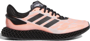 Giày Adidas 4D Runner 'Black Signal Coral' FW6839