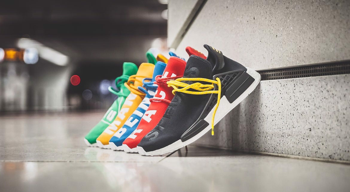 Pharrell va Adidas cho ra mat phien ban Humanrace mang ten "Sichona"