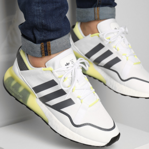 Alternative view of Giày Adidas ZX 2K Boost Pure 'White Pulse Yellow' GZ7729