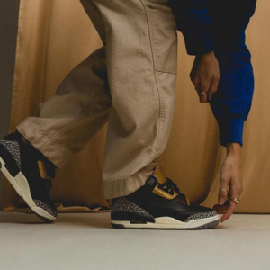 Giay Nike Air Jordan 3 Retro 'Black Cement Gold' CK9246-067