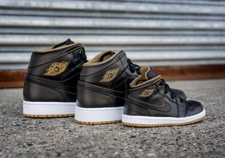 Air Jordan 1 (Black and Gold)