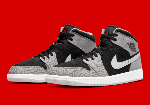 Giày Nike Air Jordan 1 Mid SE 'Elephant Toe' DM1200-016 - Hình ảnh 6