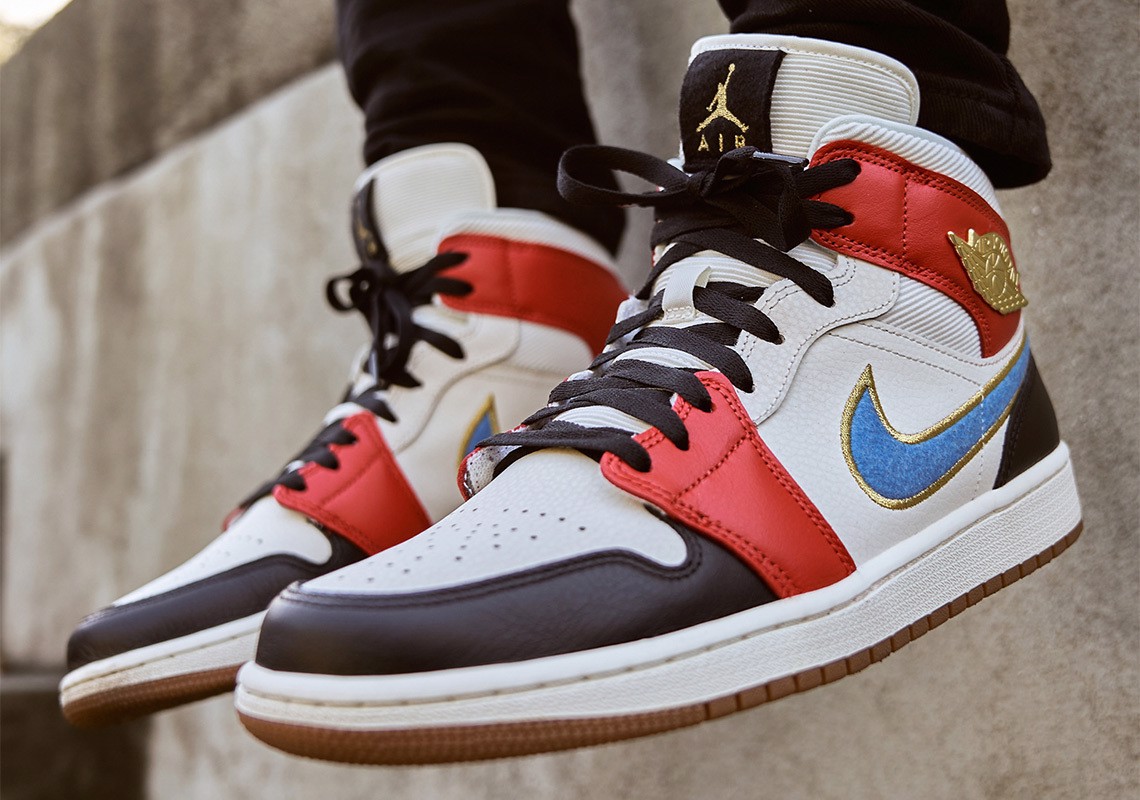 Jordan giới thiệu Air Jordan 1 Mid Let(Her)Man cùng với 2 sinh viên nổi bật của HBCU Hinh anh 1: Jordan gioi thieu Air Jordan 1 Mid Let(Her)Man cung voi 2 sinh vien noi bat cua HBCU