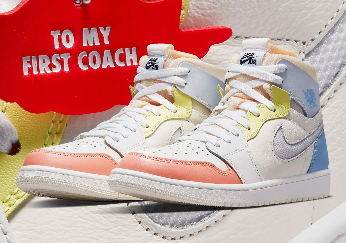 Air Jordan 1 'To My First Coach' hoi tho mua xuan day tinh te