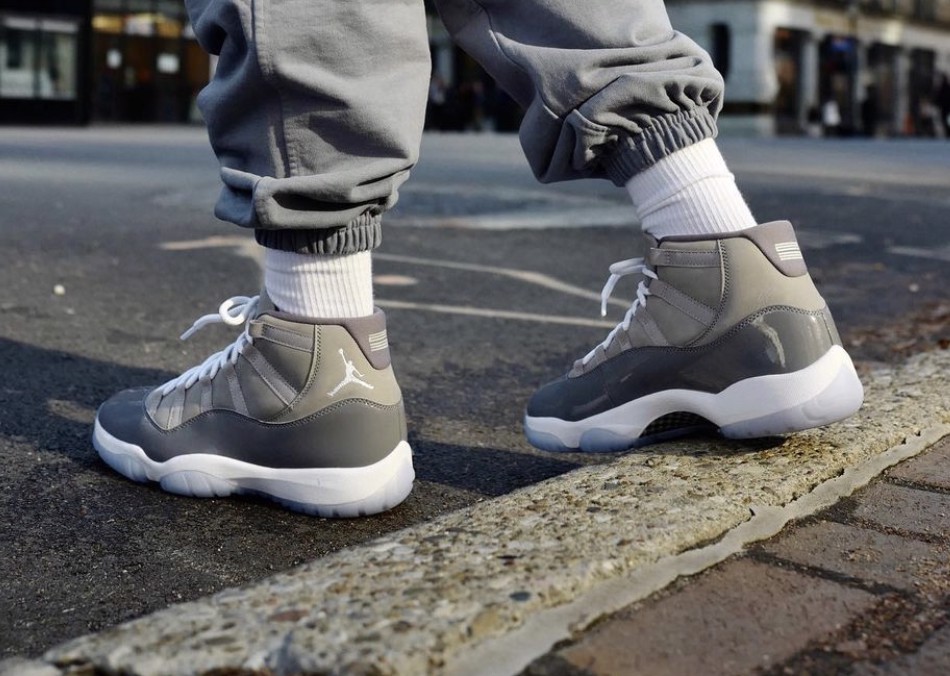 Hinh anh 3: Review giay: Air Jordan 11 "Cool Grey" - xam nhung khong he nham chan
