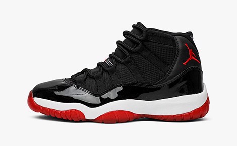 Air Jordan 11 Retro “Playoff” Phối màu: Black/Varsity Red-White Code: 136046-061