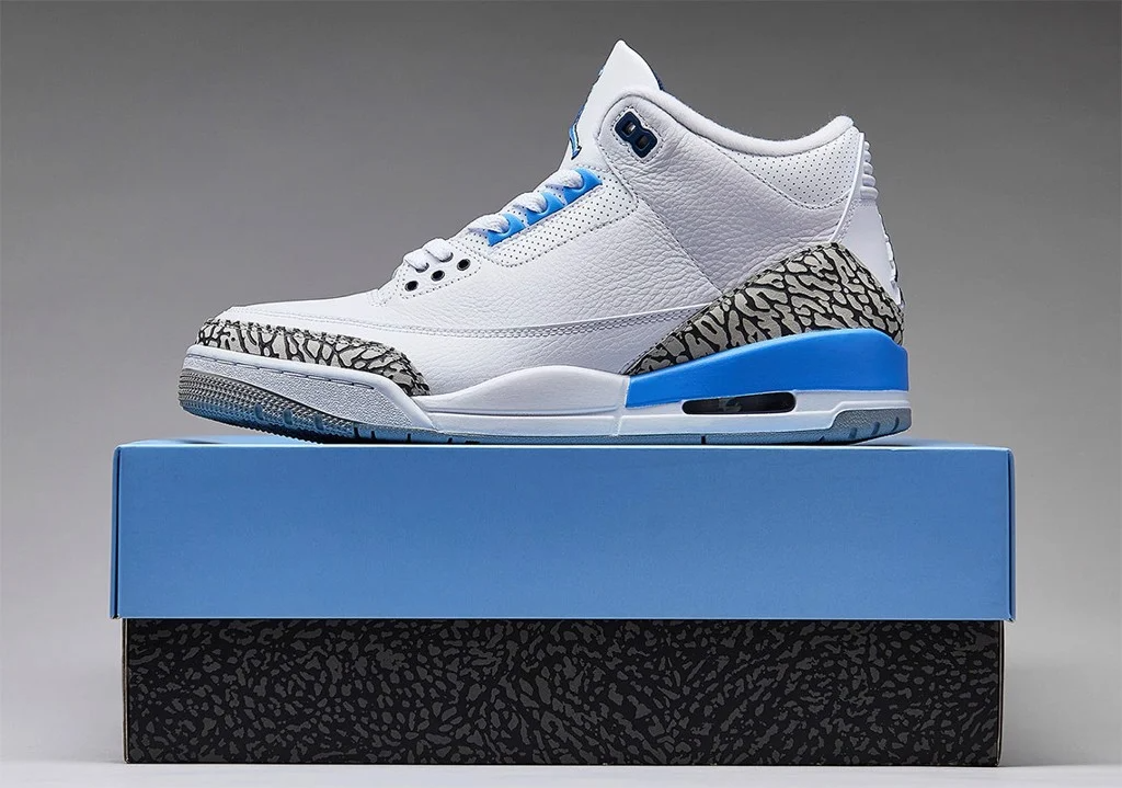 Hinh anh 5: Lich phat hanh chinh thuc cua Air Jordan 3 "Racer Blue" va nhung doi Air Jordan 3 dang mua nhat