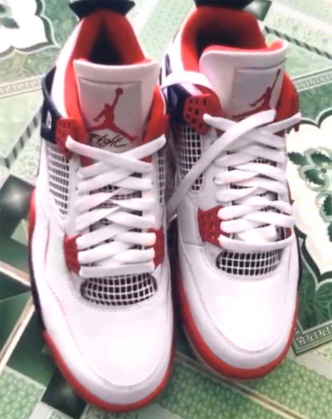 Air Jordan 4 "Fire Red" sẽ được ra mắt vào Black Friday 2020 Hinh anh 6: Air Jordan 4 "Fire Red" se duoc ra mat vao Black Friday 2020