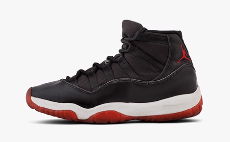 Air Jordan XI “Playoff” Colorway: Black/True Red-White Style Code: 130245-062 Release Date: April 1996 Retail: $125