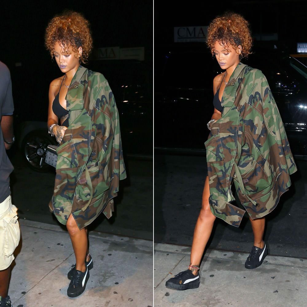 Hinh anh 2: Rihanna va 10 khoanh khac an tuong voi sneakers