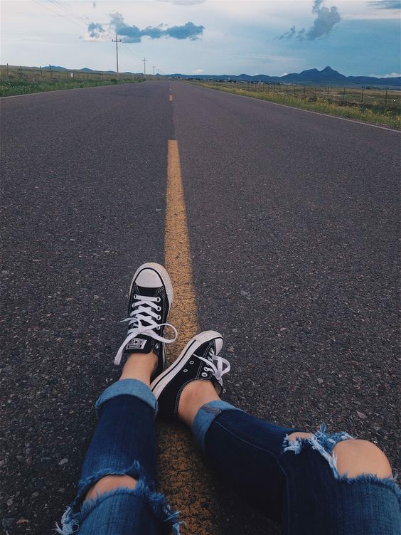 Concept ảnh song song của những con đường