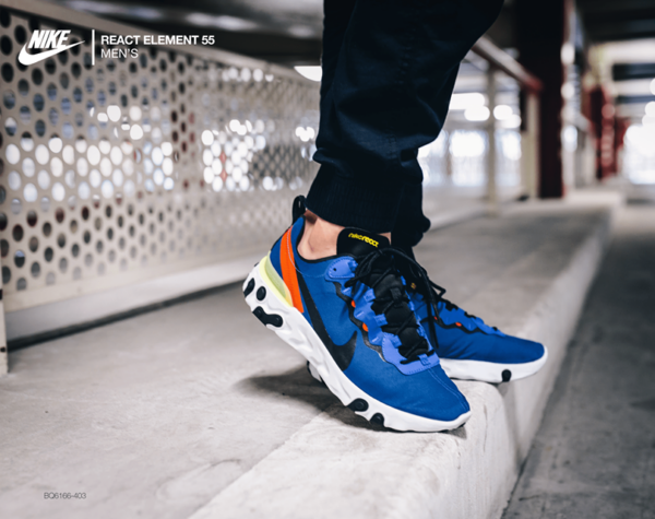 Giày Nike React Element 55 'Game Royal' BQ6166-403 - Hình ảnh 5