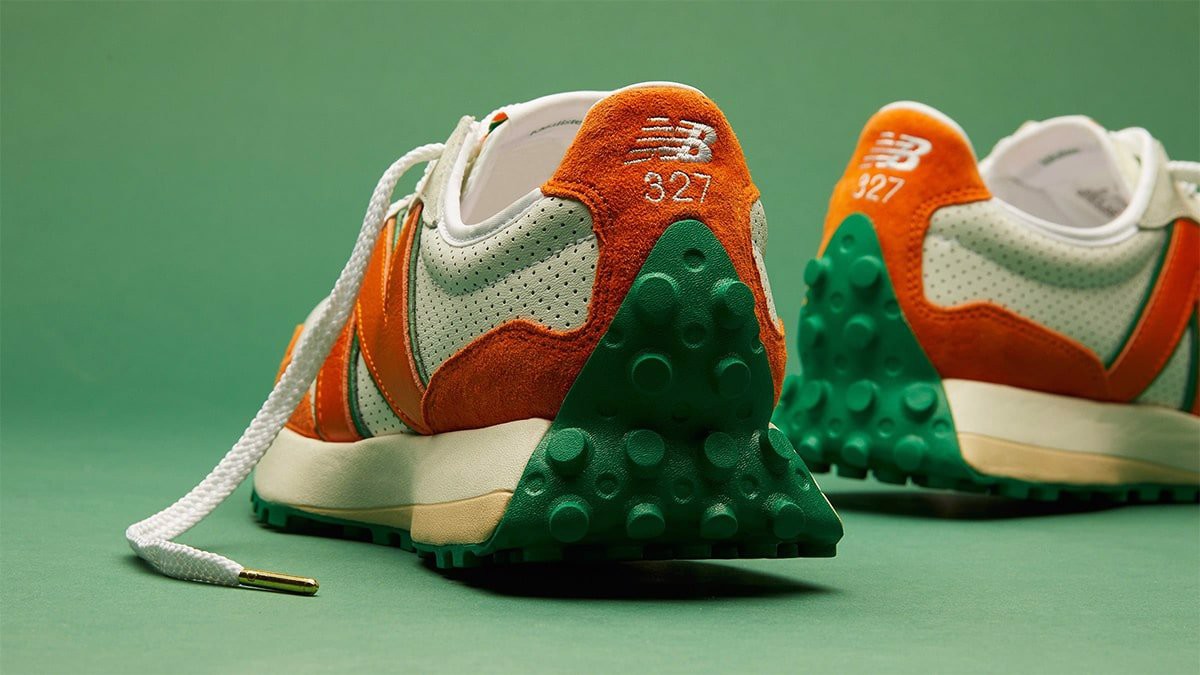 Hinh anh 5: Review giay: New Balance 327 x Casablanca: Nguoi di dau cua xu the