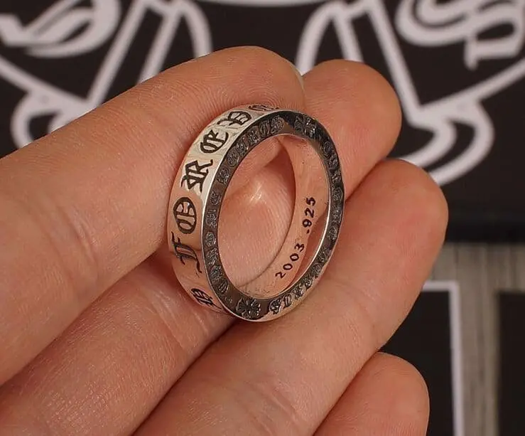 Legitcheck: Cach phan biet Chrome Hearts Ring real va fake?