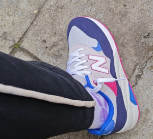 Alternative view of Giày New Balance 580 Pink Blue CMT580TE