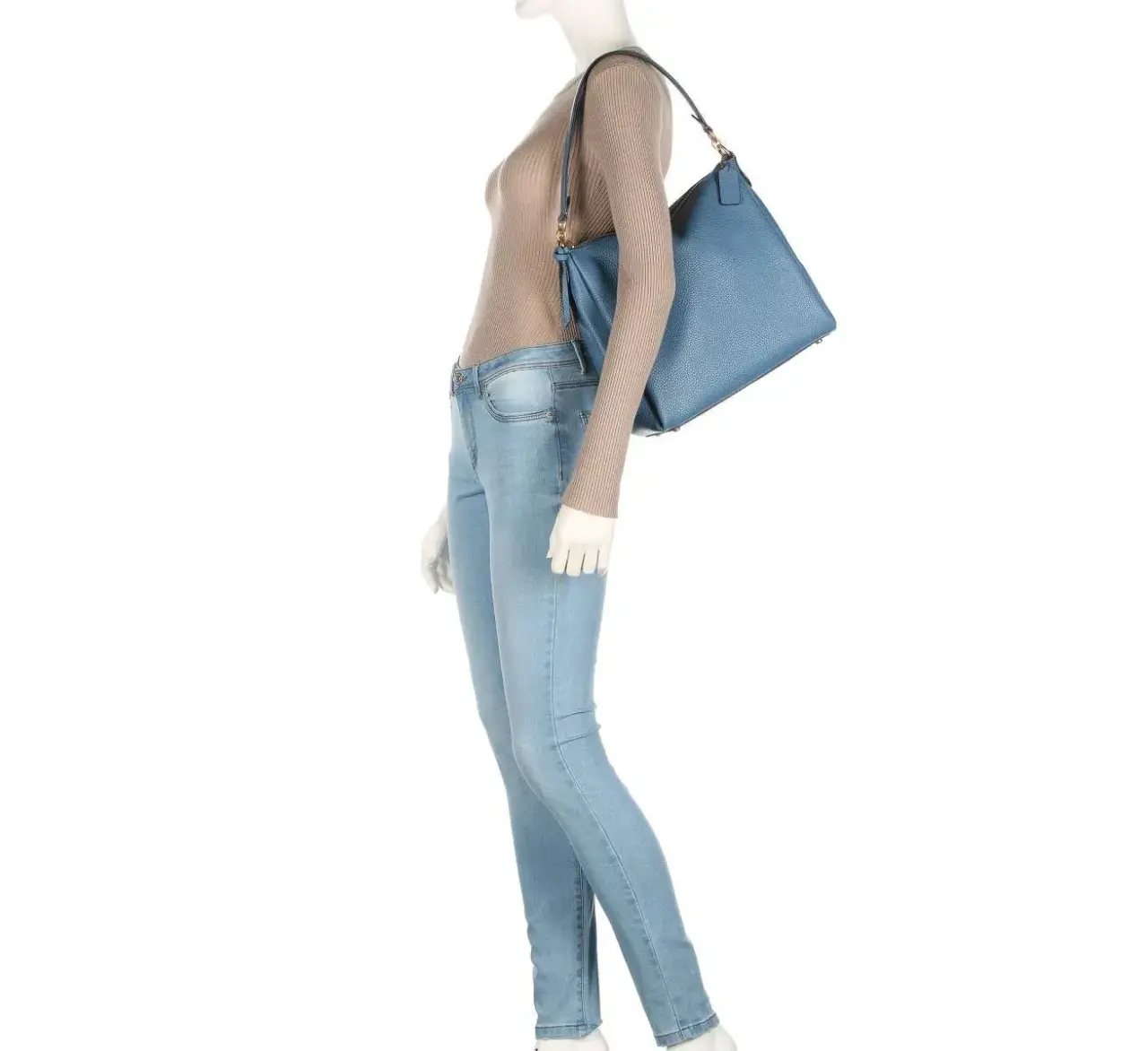 Alternative view of Túi Coach Soft Pebble Leather Shay Shoulder Bag 93811 B4LKE