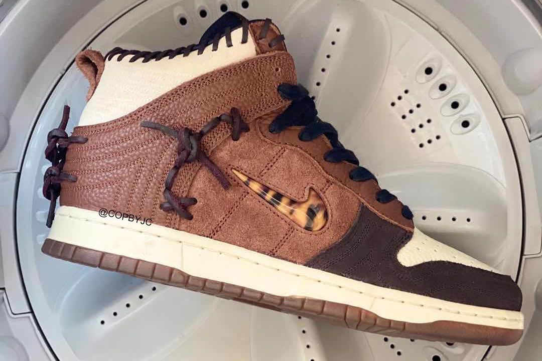 Nhung cai nhin dau tien cua sieu pham Bodega x Nike Dunk High