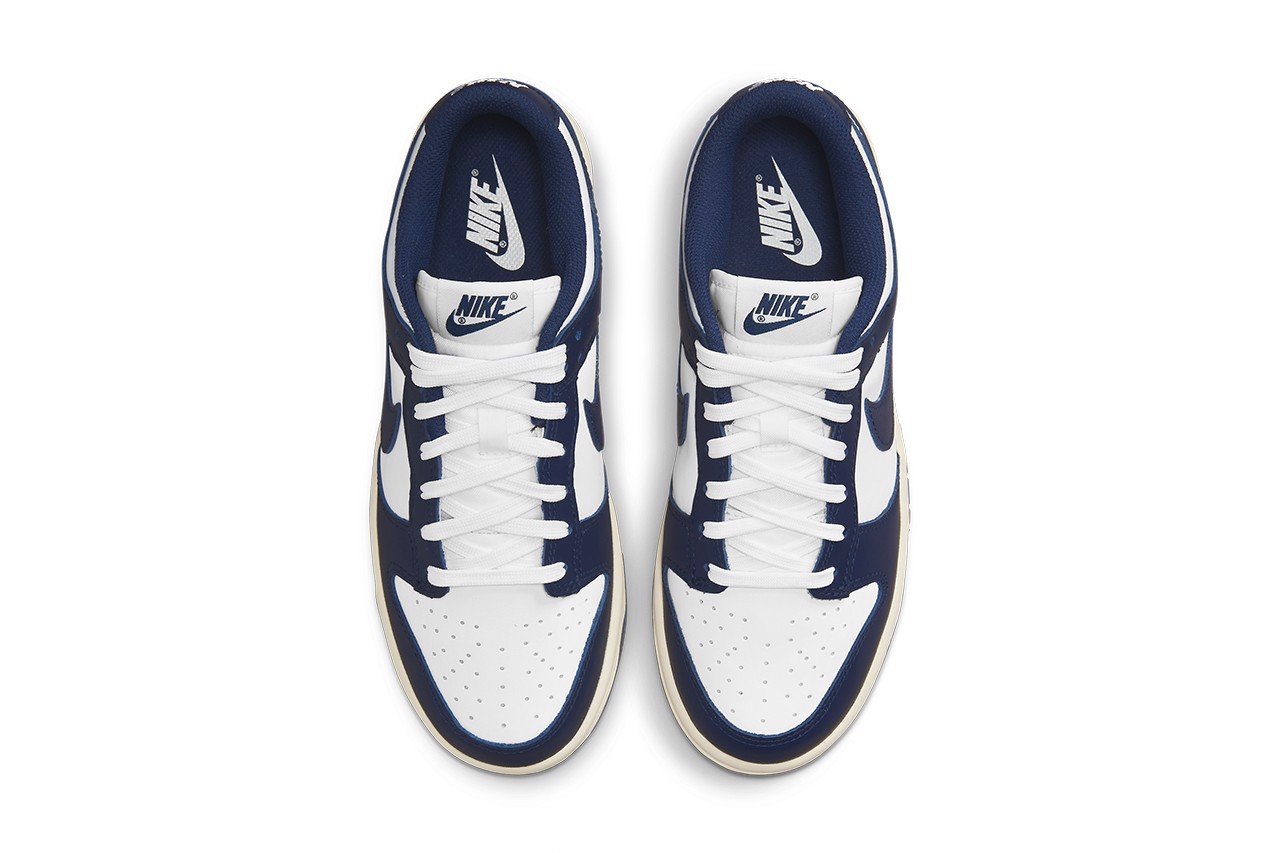 Hinh anh 3: Hinh anh dau tien ve phien ban Nike Dunk Low "Vintage Navy"