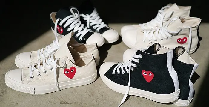 COMME Des GARCONS SHIRT cung Asics Tarther tro lai voi ban hop tac moi
