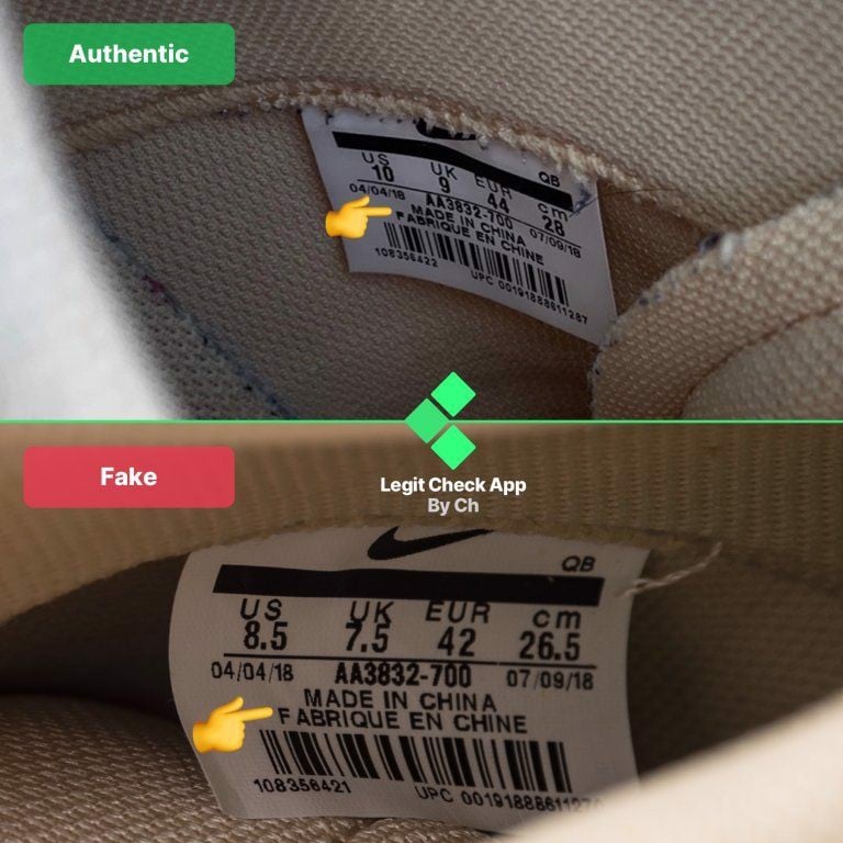 Hinh anh 3: Legitcheck: Cach phan biet Off White Nike Blazer OG real va fake