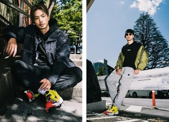 Atmos x Reebok ra mat Instapump Fury "Citron Animal" voi mau sac tuoi sang va hoa tiet bao dom