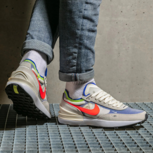 Alternative view of Giày Nike Waffle One 'Coconut Milk Crimson Royal' DA7995-101