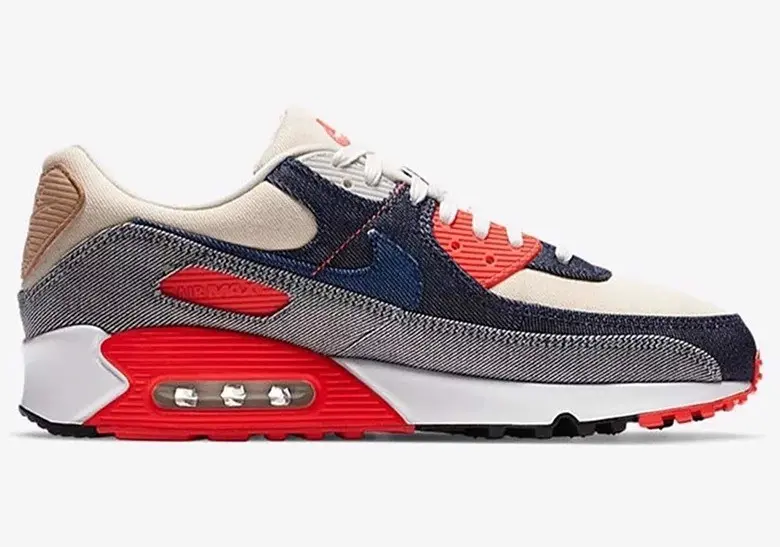 Sieu pham Air Max 90 Denham se chinh thuc phat hanh cuoi tuan nay
