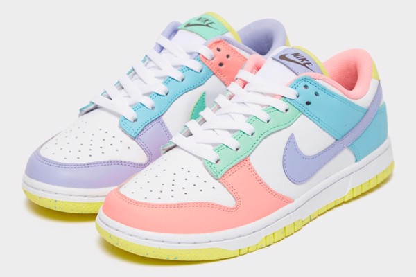 Hinh anh 1: Nike Dunk ra mat phoi mau ‘Light Soft Pink’ voi tong mau Pastel sieu dang yeu