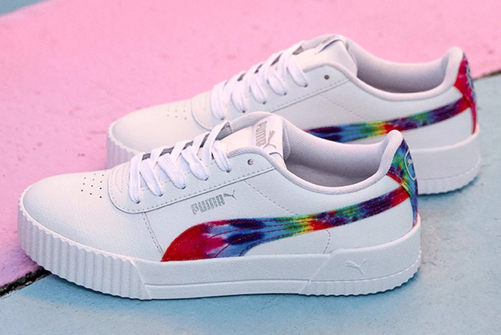 puma tie dye carina