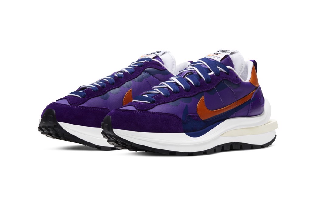 Sacai va Nike bat tay cho mau Vaporwaffle "Dark Iris" moi nhat