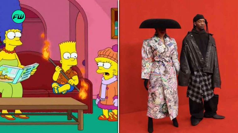 Balenciaga Xuân Hè 2022 Thời trang là chính The Simpsons là 10