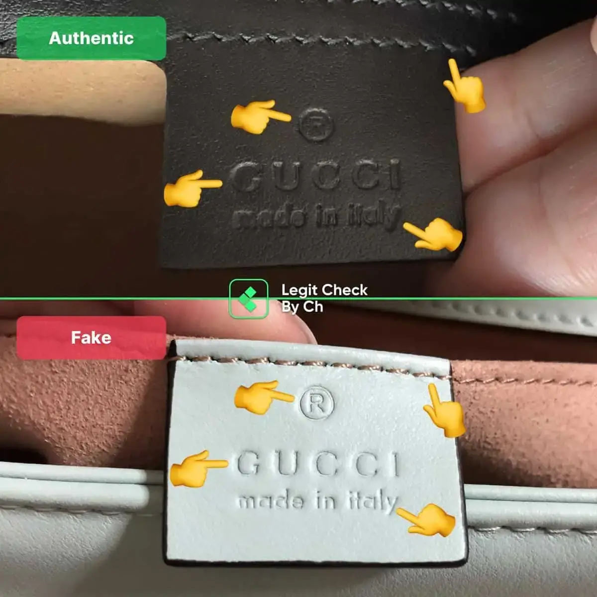 9 cach phan biet mot chiec tui Gucci Marmont gia