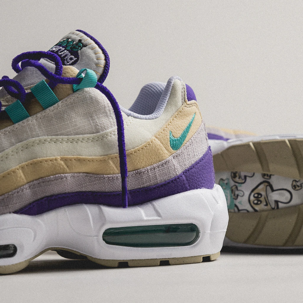 Giày Nike Air Max 95 Air Sprung Sail Purple Teal DH4755-200