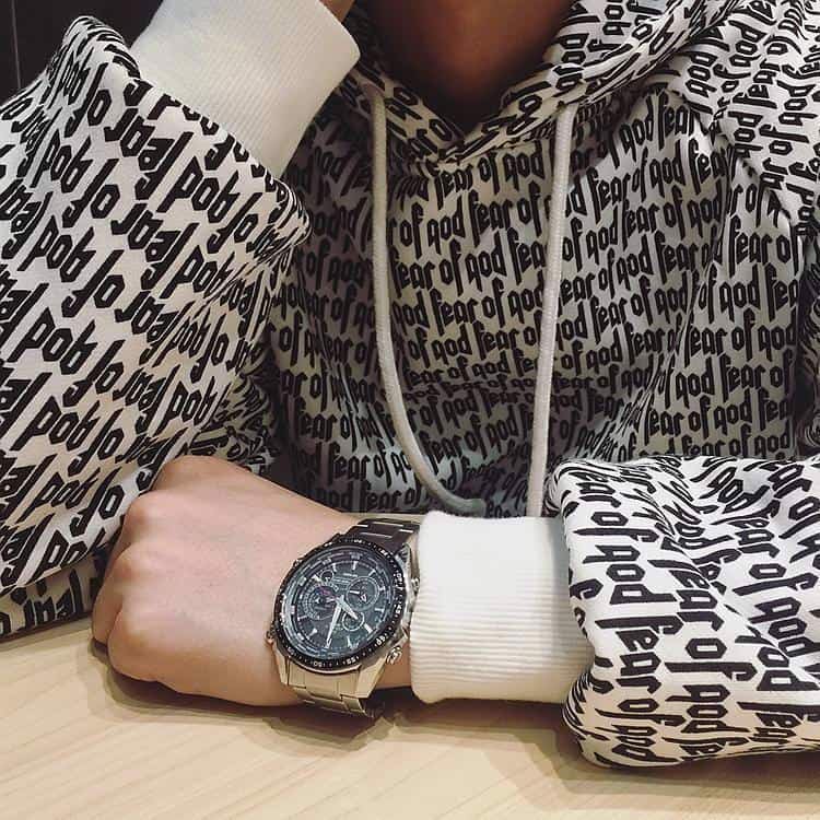 Hinh anh 1: Legitcheck: Cach phan biet Fear Of God Repeated Hoodie Real va Fake