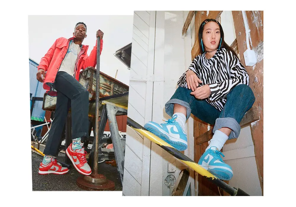 Nike Dunk quay tro lai de nang tam phong cach