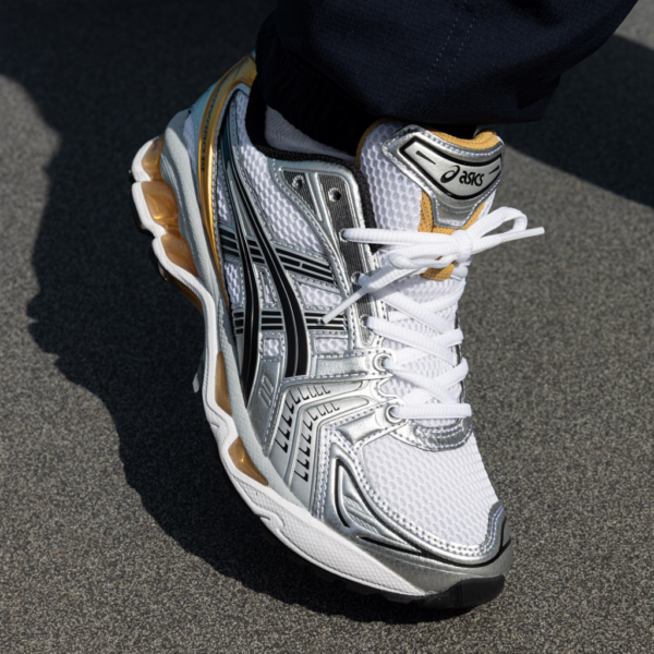 Giày Asics Gel Kayano 14 'White Pure Gold' 1201A019-102 - Hình ảnh 5