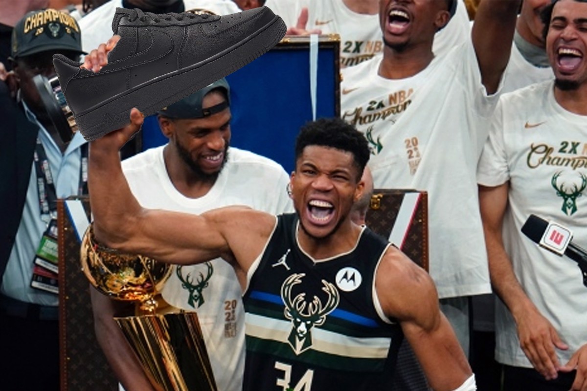 Hinh anh 4: Giannis cung All Black Air Force 1 va tran chung ket lich su