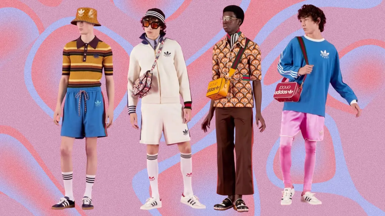adidas x Gucci khi san pham duoc tan dung gioi thieu ngay ca tren san runaway?