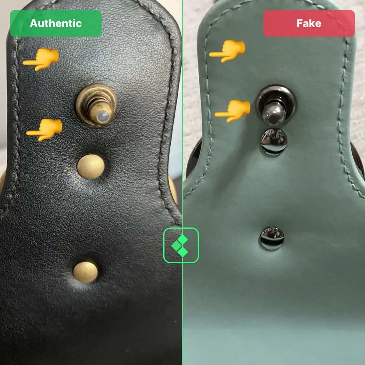 Hinh anh 6: 9 cach phan biet mot chiec tui Gucci Marmont gia