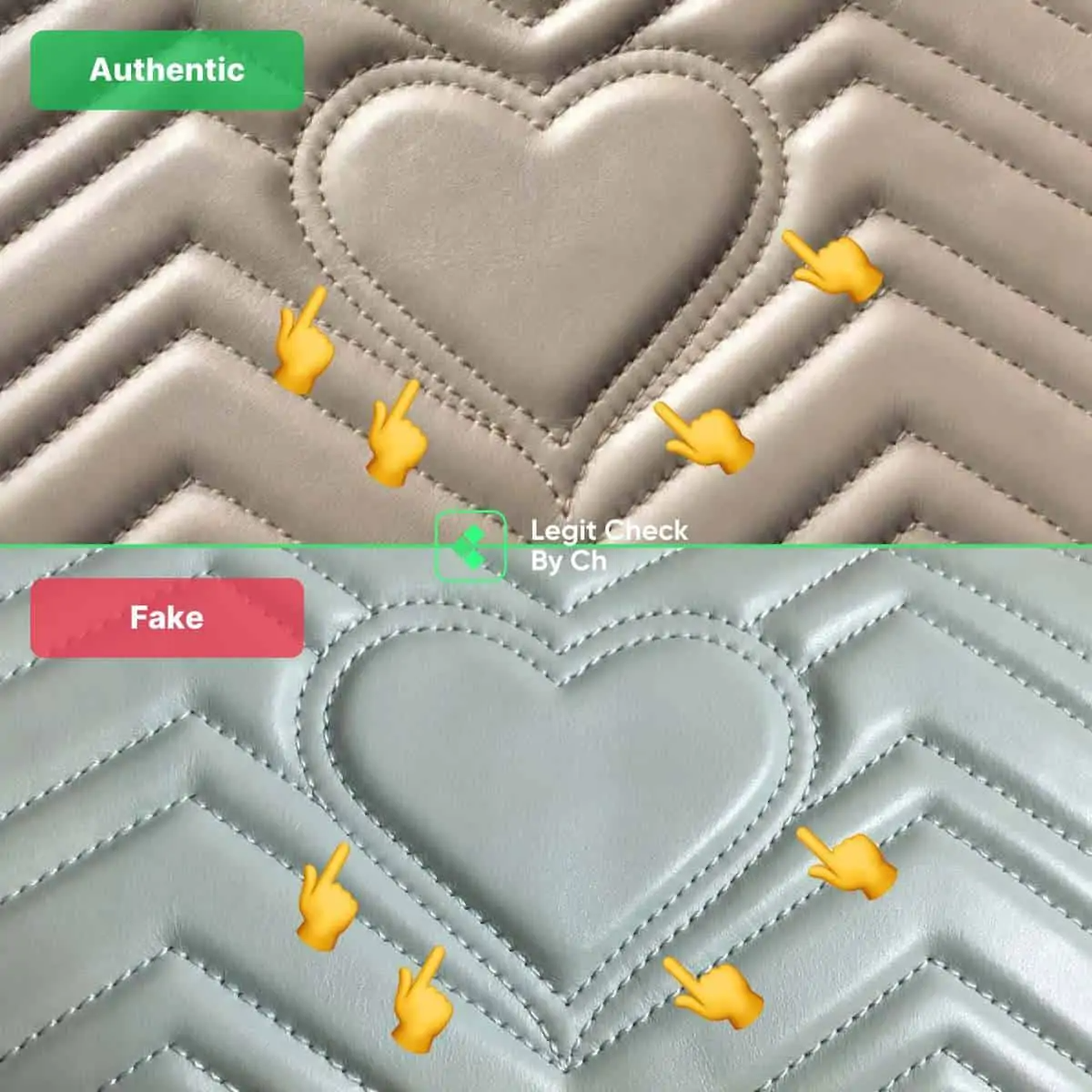 Hinh anh 8: 9 cach phan biet mot chiec tui Gucci Marmont gia