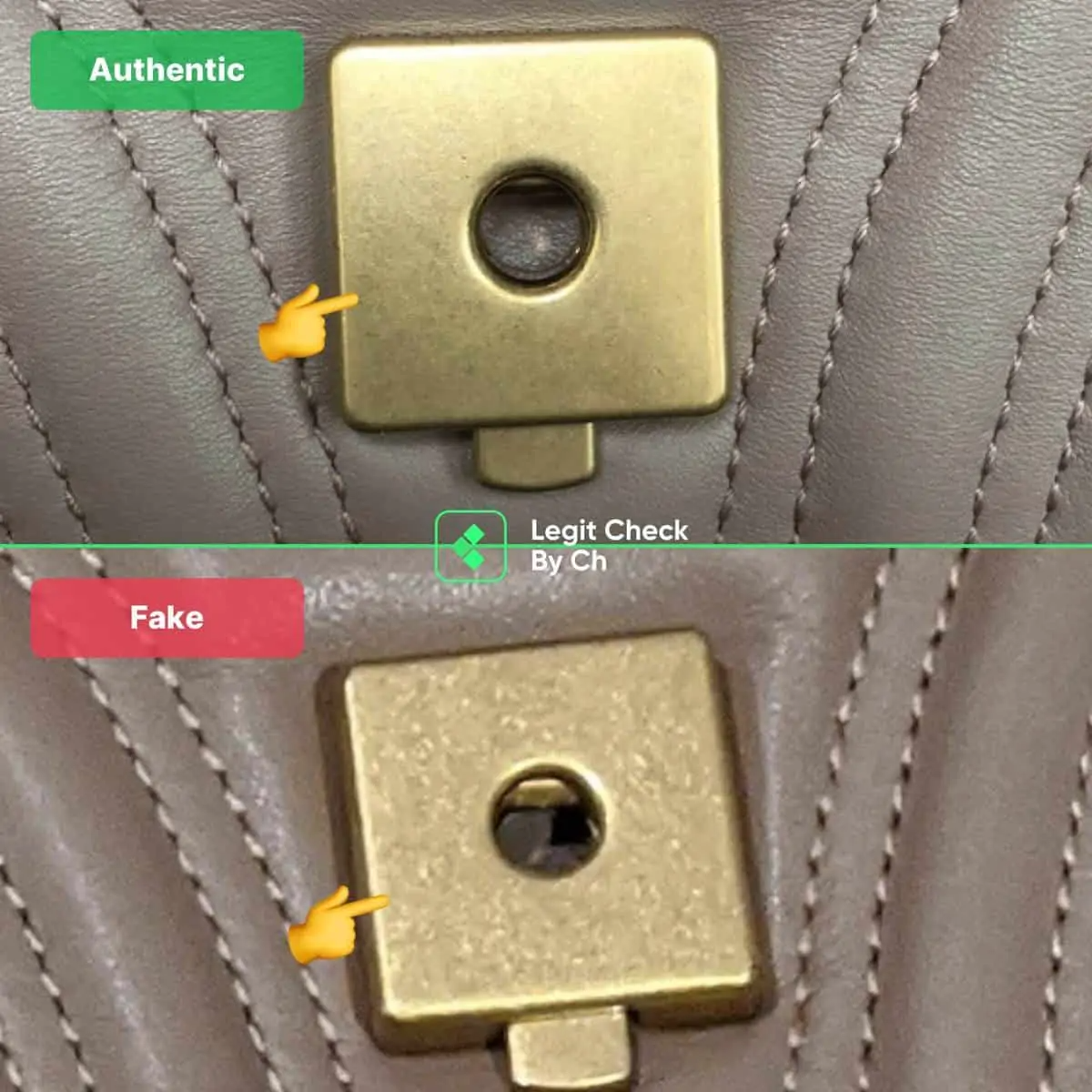 Hinh anh 11: 9 cach phan biet mot chiec tui Gucci Marmont gia