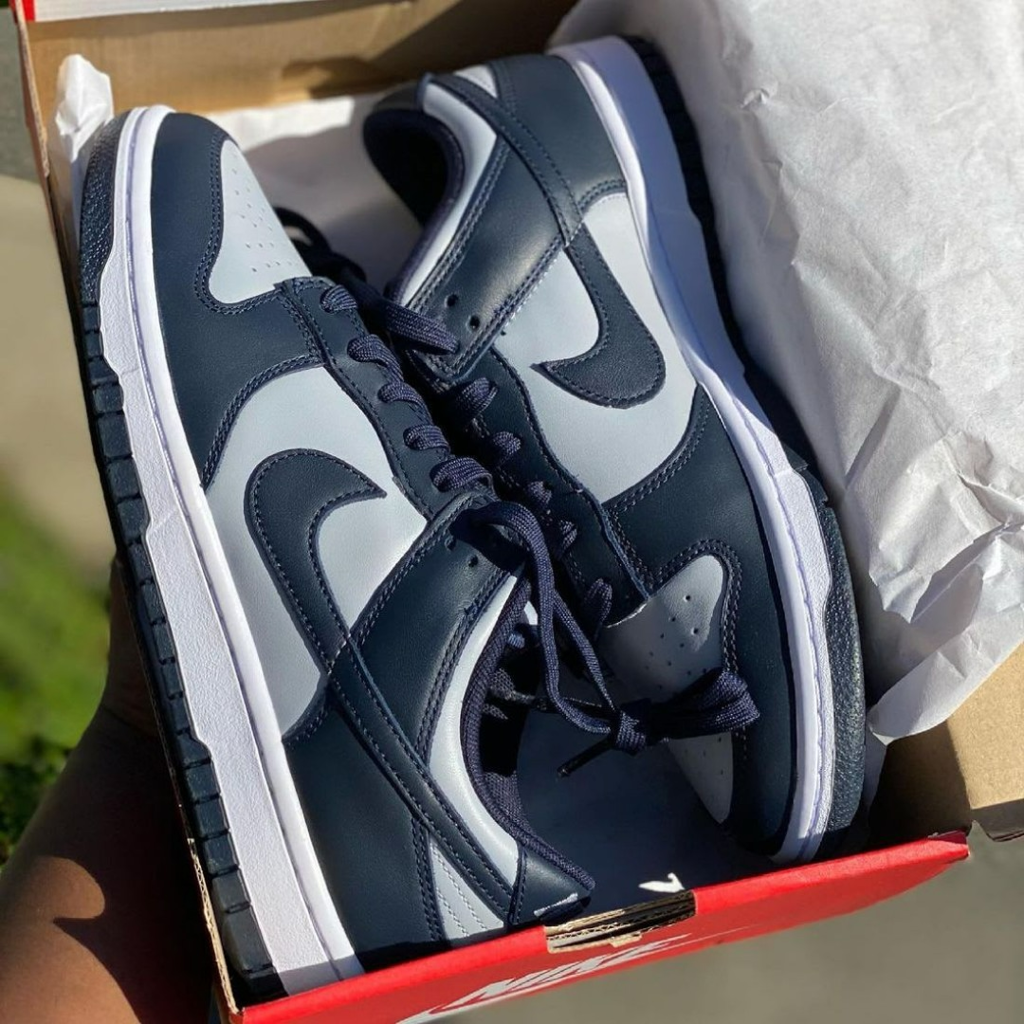 Hinh anh 4: Review giay: Nike Dunk Low 'Georgetown' - mau giay co dien huyen thoai