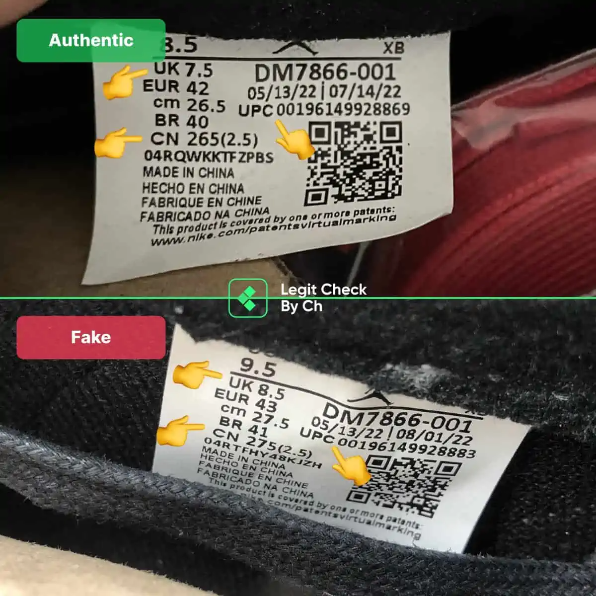 Hinh anh 3: Legit check: Huong dan phan biet mau giay Travis Scott Air Jordan 1 Low Black Phantom that hay gia
