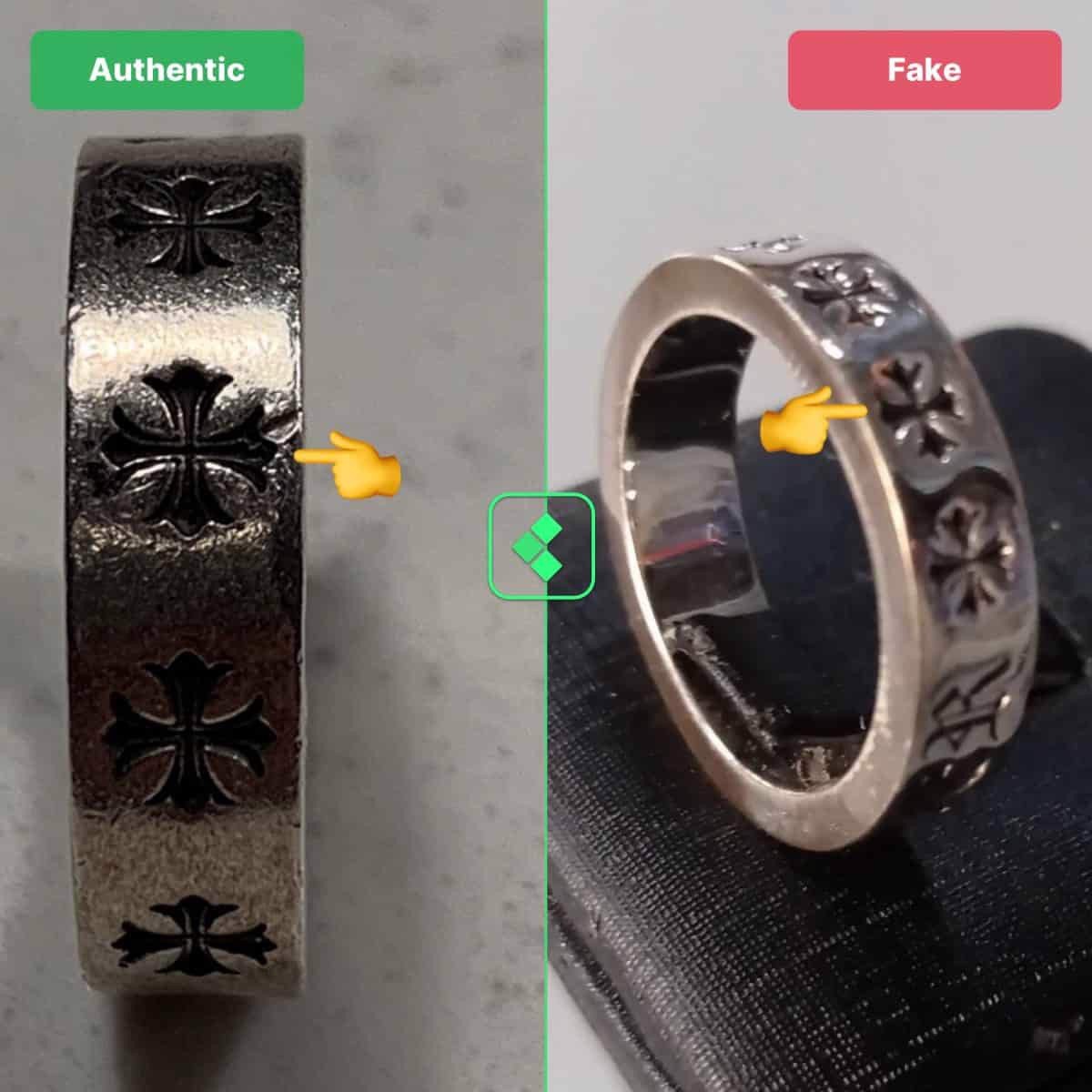 Hinh anh 5: Legitcheck: Cach phan biet Chrome Hearts Ring real va fake?