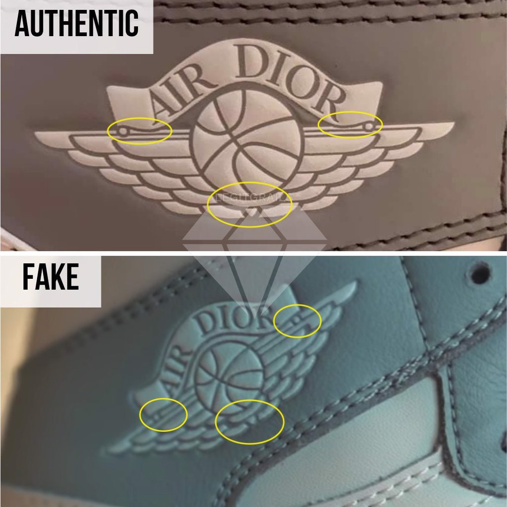 So I got this really really nice pair of fake Dior Jordan 1s for 100 US  dollars and they arrived but as you see some paint has been grazed off  Does anyone