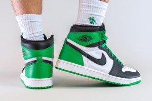 Giay Nike Air Jordan 1 Retro High OG 'Lucky Green' DZ5485-031