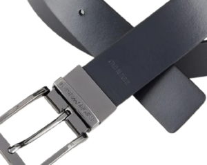 Alternative view of Thắt Lưng Giorgio Armani Reversible Leather Belt 'Black' Y4S426YTU5J188045