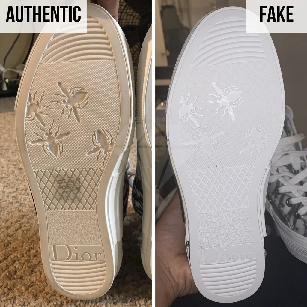 Real vs Fake Christan Dior trainers How to spot fake Dior D connect shoes   YouTube